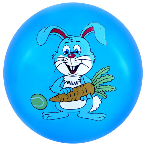 Мяч детский надувной "Зверята", 25 см, ПВХ, ассорти, 6 цветов, JOLLY JOT (ДЖОЛЛИ ДЖОТ), 666121