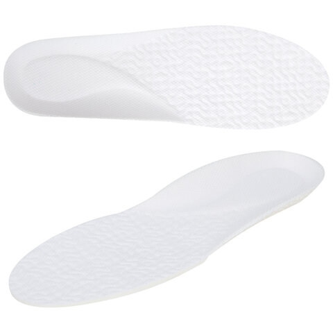 Стельки для обуви с АМОРТИЗИРУЮЩИМИ ВСТАВКАМИ, материал EVA, размер RU 38-44 / EU 39-45, с линиями выреза, SHEGRA (ШЕГРА), 700751