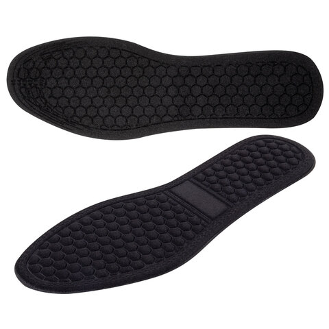 Стельки для обуви c МАССАЖНЫМ ЭФФЕКТОМ, материал HI-POLY, размер RU 39-45 / EU 40-46, с линиями выреза, SHEGRA (ШЕГРА), 700753