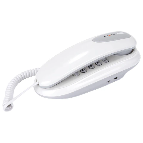 Телефон TEXET TX-236, тональный / импульсный режим, повтор, серый, 125840
