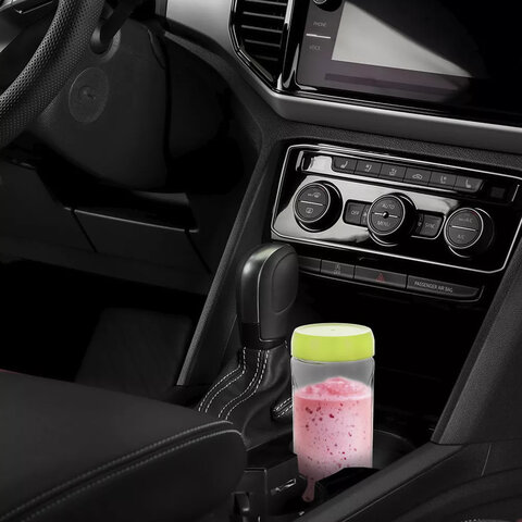 Блендер смузи-мейкер KITFORT КТ-3033-2, 150 Вт, 2 в 1, бутыль 300 мл, кофемолка 50 мл, белый