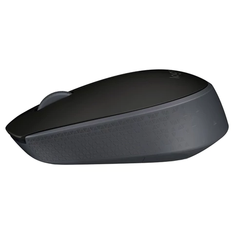 Мышь беспроводная LOGITECH M171, 2 кнопки + 1 колесо-кнопка, оптическая, черная