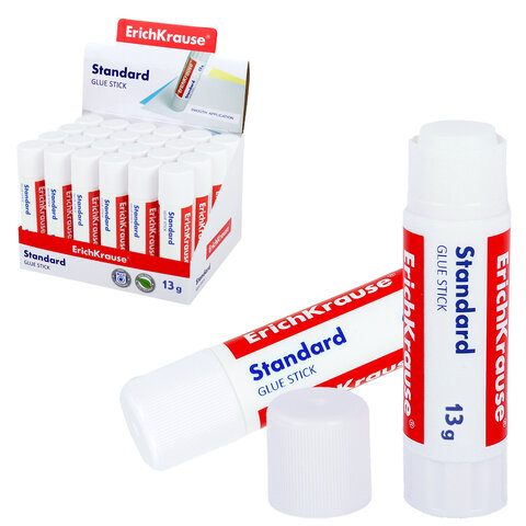 Клей-карандаш ERICH KRAUSE "EasyStick", 13 г, 48030