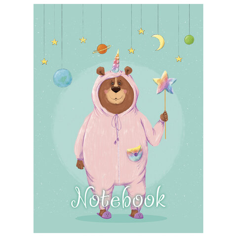 Блокнот МАЛЫЙ ФОРМАТ А6 105x152 мм, 40 л., гребень, фольга, TWIN лак, клетка, "МИКС 5" (8 видов), 099050