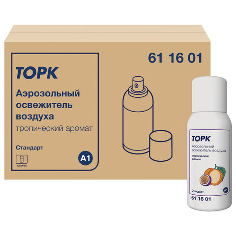 Сменный баллон 100 мл Tellus/TORK (Система АF1) СТАНДАРТ, тропический аромат, 611601