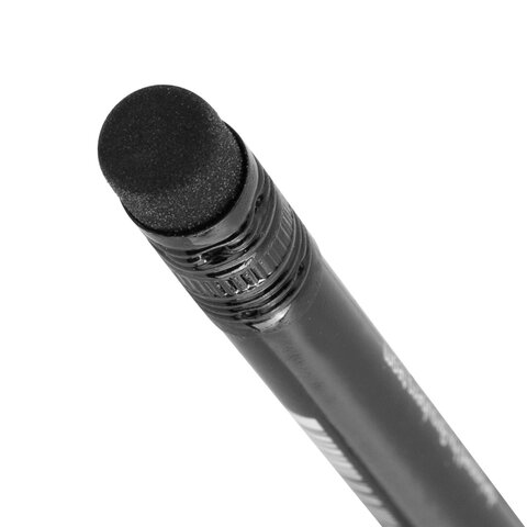 Карандаш чернографитный с принтом BRAUBERG "FISH KOI", 1 шт., HB, с ластиком, корпус ассорти, 182027