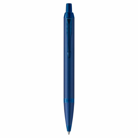 Ручка шариковая PARKER "IM Professionals Monochrome Blue", корпус синий металлик, сталь, синяя, 2172966
