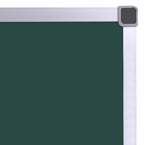 Доска для мела магнитная 100х150 см, зеленая, BS, М-150