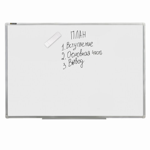 Стиратель магнитный для магнитно-маркерной доски (45х145 мм), BRAUBERG "Standard", 237091