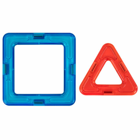 Магнитный конструктор MAGNETIC BLOCKS, 30 магнитных деталей, BRAUBERG KIDS, 665719