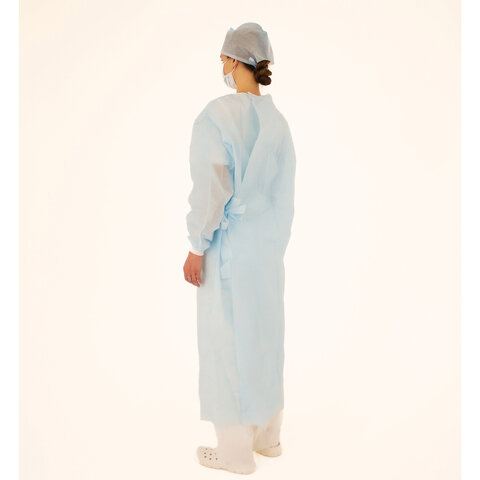 Комплект одноразовой одежды для хирурга КХ-04 стерильный 3 предмета, ГЕКСА