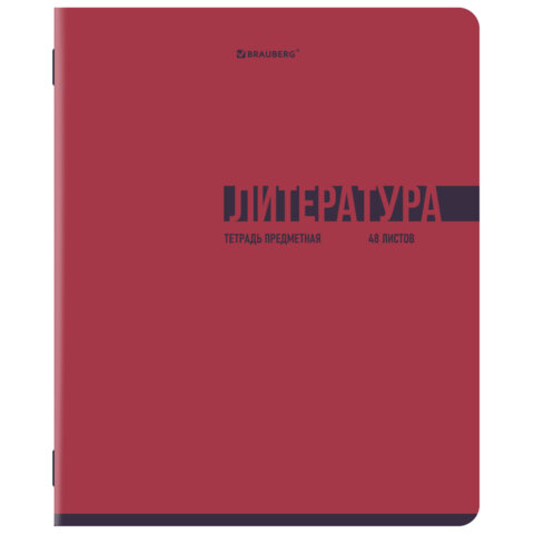 Тетради предметные, КОМПЛЕКТ 12 ПРЕДМЕТОВ, 48 л., обложка картон, BRAUBERG "VIBE", 405163