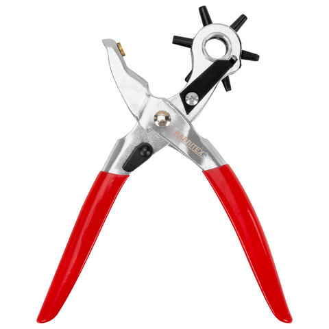 Дырокол пробойник-просекатель для кожи, картона и ткани, диаметры 2,5-5 мм, RABBITEX (РАББИТЕКС), 273013