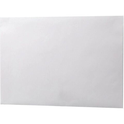 Конверты С4 (229х324 мм), отрывная лента, 100 г/м2, КОМПЛЕКТ 500 шт., внутренняя запечатка, С4НКРс