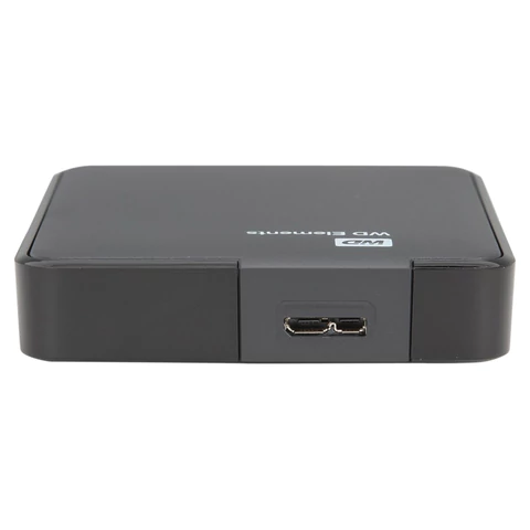Внешний жесткий диск WD Elements Portable 1TB, 2.5", USB 3.0, черный, WDBUZG0010BBK-WESN