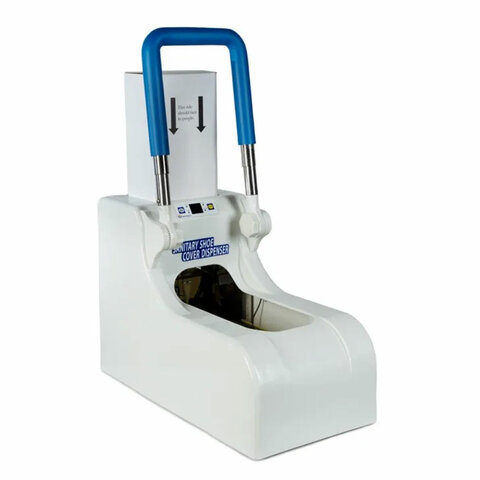 Аппарат для надевания бахил BOOT-PACK-MINI, 50 Вт, подсветка, белый, BT-EG11