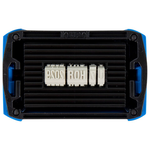 Датер самонаборный, 2 строки + дата, оттиск 41х24 мм, сине-красный, TRODAT 4750, касса в комплекте, 4755