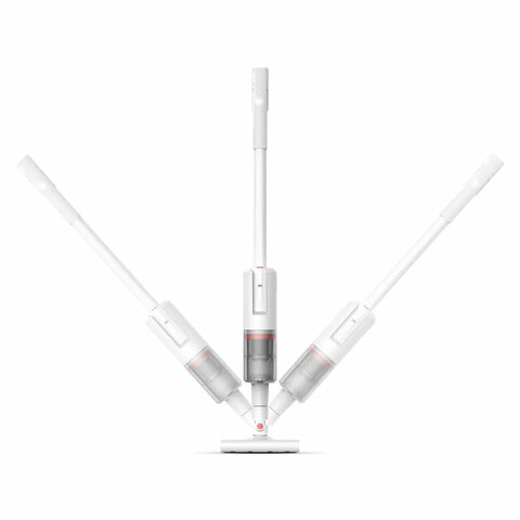 Пылесос вертикальный XIAOMI DEERMA DX888, 3 в 1, потребляемая мощность 600 Вт, контейнер 0,45 л, белый