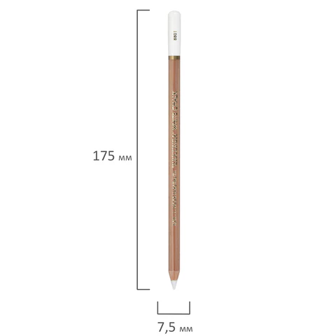 Карандаш меловой KOH-I-NOOR, 1 шт., "Gioconda", белый, 8801001001KS