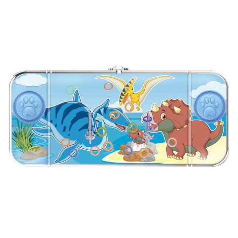 Водная игра ДИНОЗАВРИКИ, 15х7 см, колечки, ассорти, 4 вида, JOLLY JOT (ДЖОЛЛИ ДЖОТ), 665998