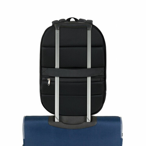 Рюкзак BRAUBERG FUNCTIONAL с отделением для ноутбука, 2 отделения, карман-антивор, "Safe", 44х30х20 см, 272574