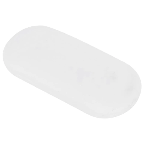 Ластик BRAUBERG "Oval", 50х23х10 мм, белый, овальный, 222471