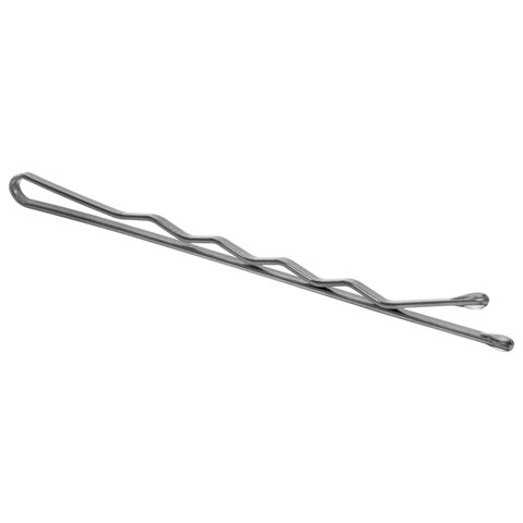 Невидимки для волос НАБОР 20 шт., 5,5 см, серебристый, MONTE VITA (МОНТЕ ВИТА), 457105