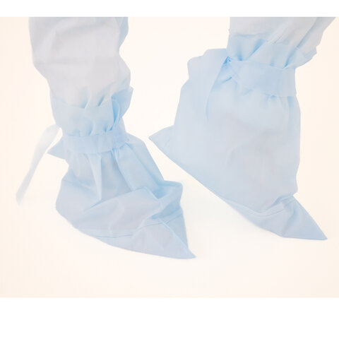 Комплект одноразовой одежды защитный КХ-87 (комбинезон, бахилы, маска), размер 56-58, ГЕКСА