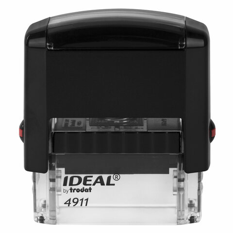 Штамп стандартный "ОПЛАЧЕНО, дата", оттиск 38 х 14 мм, синий, TRODAT IDEAL 4911 DB - 3.13, 161489