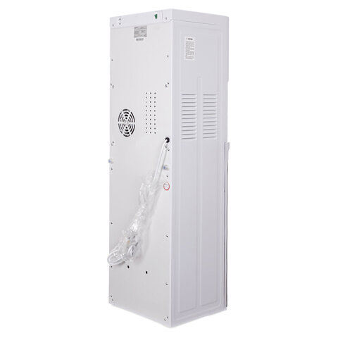 Кулер для воды AQUA WORK QRB-72LDS, напольный, НАГРЕВ/ОХЛАЖДЕНИЕ ЭЛЕКТРОННОЕ, таймер, бутыль снизу, белый, 33352