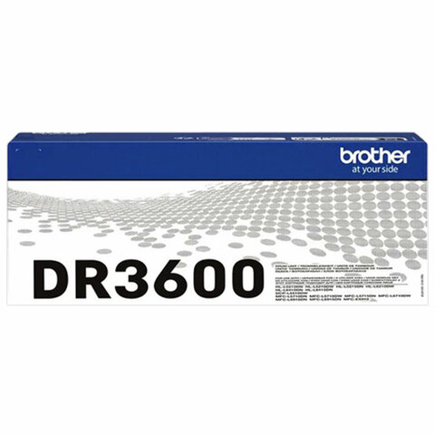 Фотобарабан BROTHER (DR-3600) HL-L5210DN/6210DW/6410DN/DCP-L5510DN/MFC-L5710 и другие, ресурс 75000 страниц, оригинальный