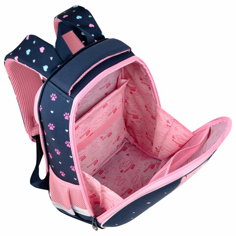 Ранец BRAUBERG KIDS START, 1 отделение, 2 кармана, Anti-gravity, 35х26х13 см, 273150