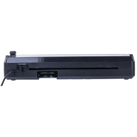 Ламинатор 3 в 1 BRAUBERG CHF-02, А4, 60-150 мкм, 30 см/мин, со встроенным резаком и обрезчиком углов, В ПОДАРОК набор пленок 40 шт., 532862