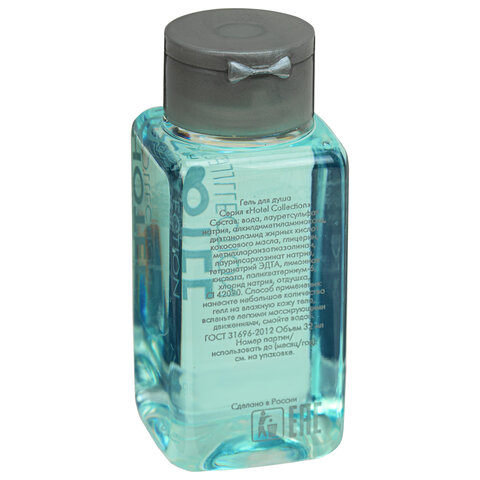 Гель для душа одноразовый 32 мл, КОМПЛЕКТ 200 шт., HOTEL COLLECTION, флакон, 00-00054080