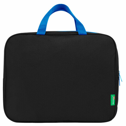 Папка на молнии с ручками BRAUBERG KIDS А4, 1 отделение, полиэстер, 80 мм, "Digital gamepad", 273316