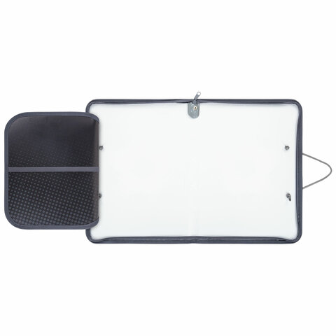 Папка для труда на молнии с ручками ПИФАГОР А4, 1 отделение, пластик, органайзер, "Ball kick", 272229