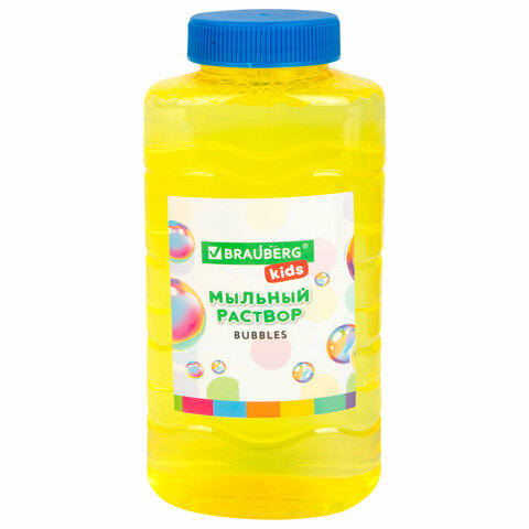 Мыльные пузыри Бластер Генератор "DOUBBLE BIG BUBBLES", раствор 250 мл, BRAUBERG KIDS, 665151