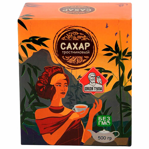 Сахар кусковой тростниковый, 500 г