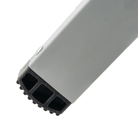 Стремянка сталь/алюминий 3 ступени, высота площадки 0,59м, дуга 0,6м, площадка 26х26см, до 150кг, вес 4,5кг, НОВАЯ ВЫСОТА, 1130103