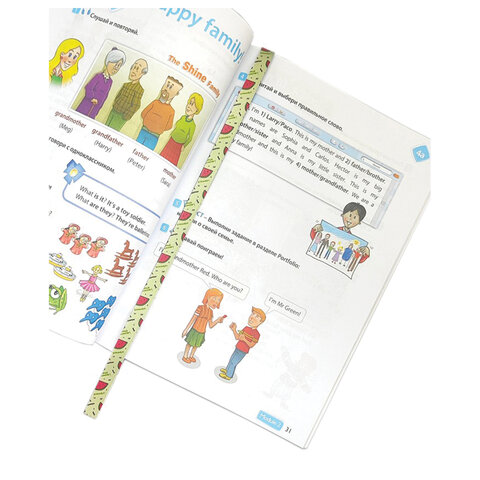 Закладки для книг с принтами САМОКЛЕЯЩИЕСЯ, КОМПЛЕКТ 6 шт., рисунки ассорти, 2921.АС/6