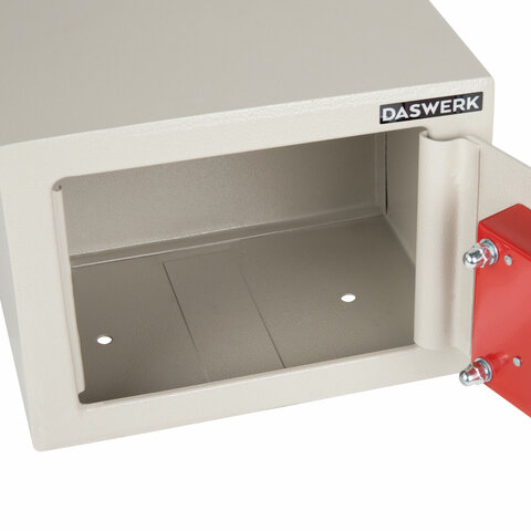 Сейф мебельный DASWERK (ДАСВЕРК) SC-170KL (170х230х170 мм), ключевой замок, бежевый, 291339