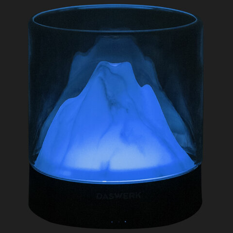 Увлажнитель воздуха аромадиффузор, подсветка и таймер, 300 мл, Аромамасло в ПОДАРОК, DASWERK (ДАСВЕРК), 456847