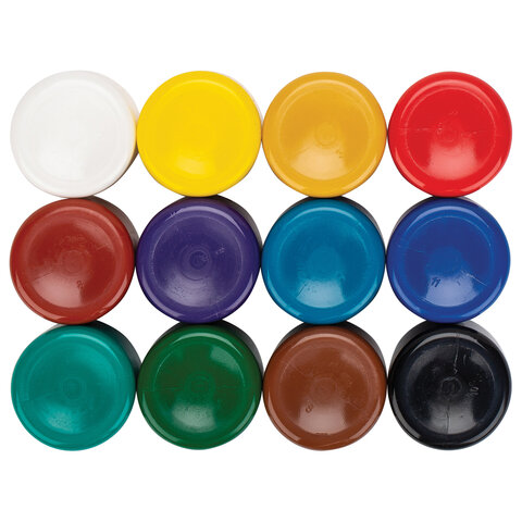 Гуашь художественная "Сонет", 12 цветов по 40 мл, Невская Палитра, 3641064