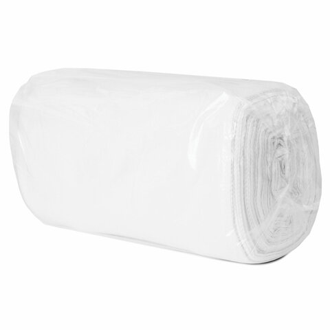 Полотно ВАФЕЛЬНОЕ отбеленное, рулон 0,45х60 м, в пакете, плотность 160 (±10) г/м2, LAIMA, 609576