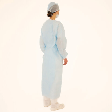 Комплект одноразовой одежды для хирурга КХ-04 стерильный 3 предмета, ГЕКСА