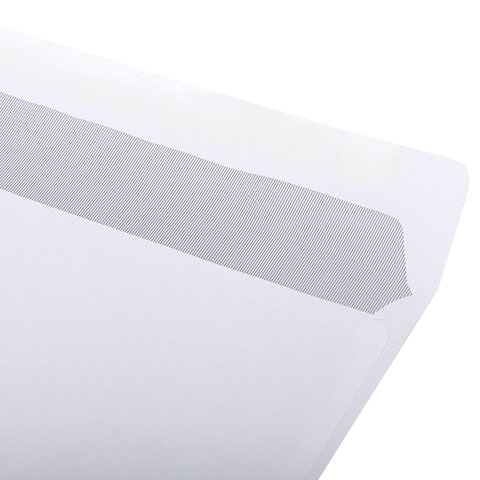 Конверты С4 (229х324 мм), клей, 90 г/м2, КОМПЛЕКТ 50 шт., внутренняя запечатка, STAFF, 116571