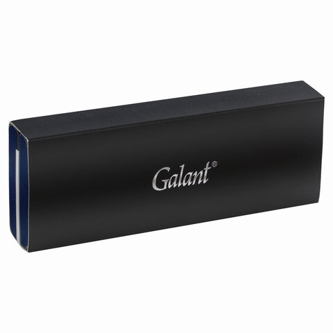 Ручка подарочная шариковая GALANT "Stiletto Gold", тонкий корпус, золотистый, золотистые детали, пишущий узел 0,7 мм, синяя, 140527