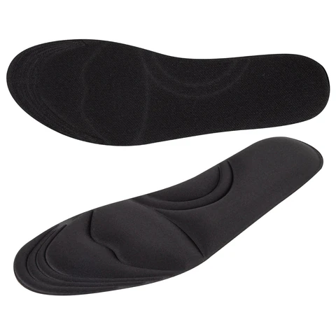 Стельки для обуви с ЭФФЕКТОМ ПАМЯТИ, материал MEMORY FOAM, размер RU 34-39 / EU 35-40, с линиями выреза, SHEGRA (ШЕГРА), 700746