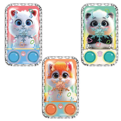 Водная игра МИЛЫЕ ЗВЕРЯТА, 13х7 см, колечки, ассорти, 3 вида, JOLLY JOT (ДЖОЛЛИ ДЖОТ), 665999