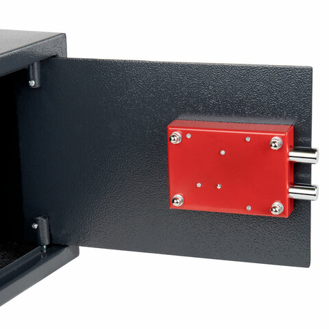 Сейф мебельный DASWERK (ДАСВЕРК) SC-250KL (250х350х250 мм), ключевой замок, графит, 291342